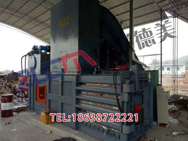 內蒙古160噸廢紙打包機尺寸